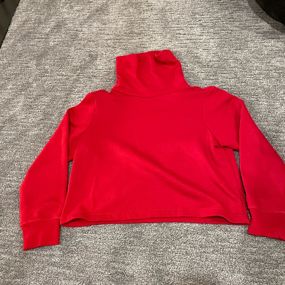 Zara Red Turtleneck